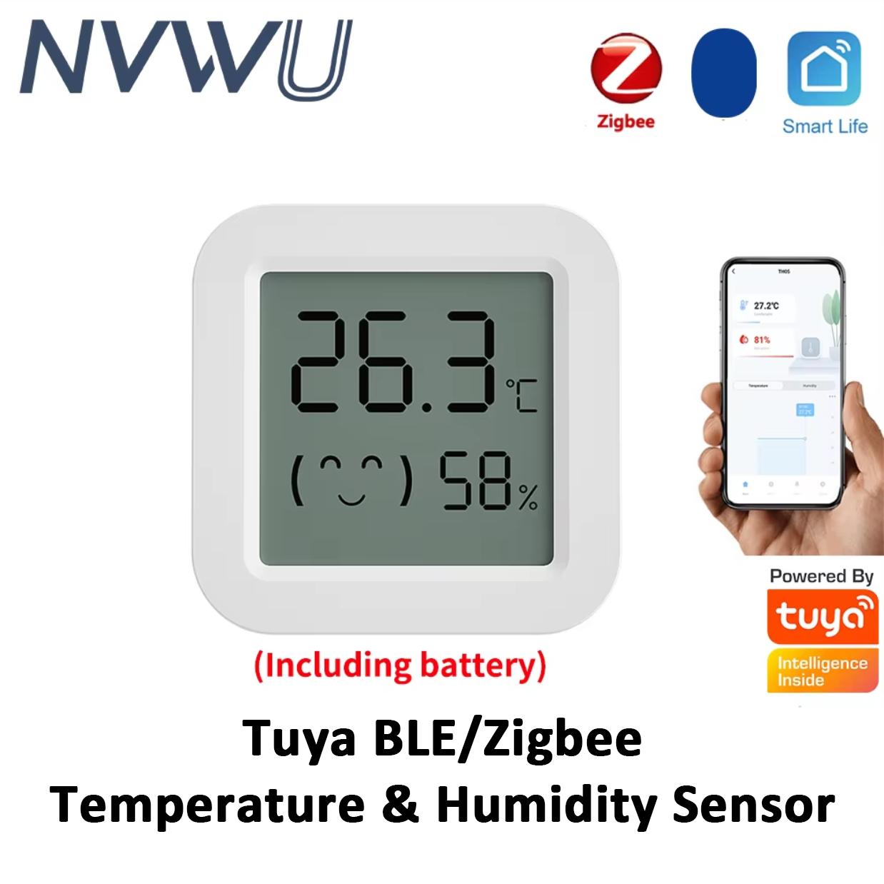 Digital Hygrometer Probe - Tuya Zigbee czujnik temperatury i wilgotności